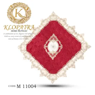 رومیزی مربع طرح 