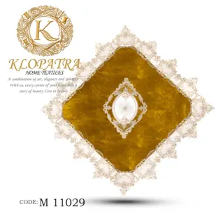 رومیزی مربع طرح 