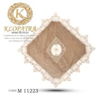 رومیزی مربع طرح 