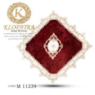 رومیزی مربع طرح 