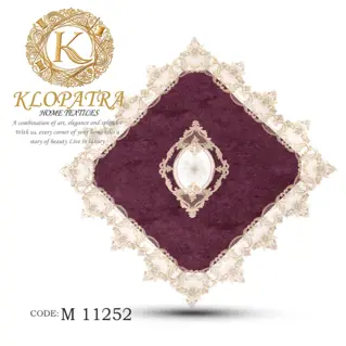 رومیزی مربع طرح 