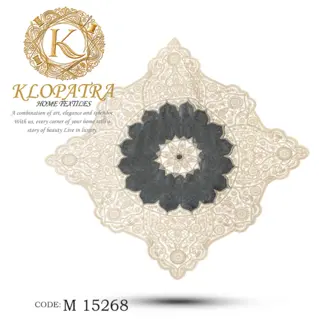 رومیزی مربع طرح خورشیدی