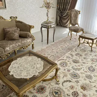 رومیزی دانتل جلومبلی 