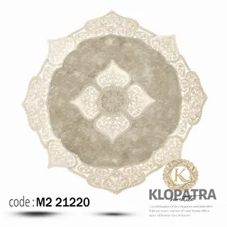 رومیزی مربع مخمل طرح الیزه