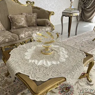 رومیزی مربع سفارشی چهارپر