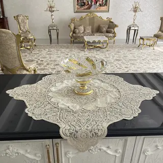 رومیزی مربع سفارشی چهارپر