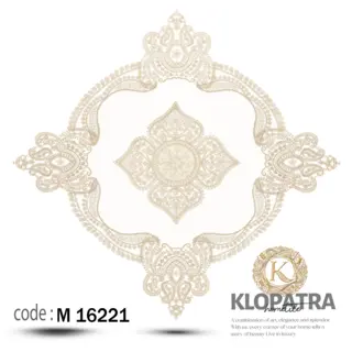 رومیزی مربع طرح پالاس