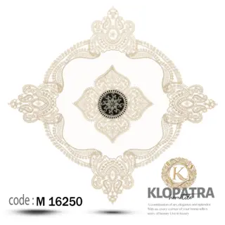 رومیزی مربع طرح پالاس