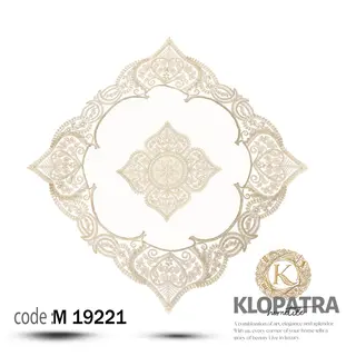 رومیزی مربع طرح بونسای