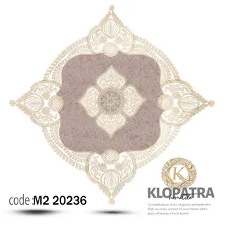 رومیزی مربع مخمل طرح گیسو