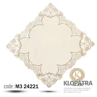 رومیزی مخمل طرح گلدیس