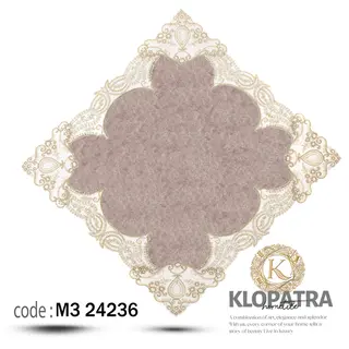 رومیزی مخمل طرح گلدیس