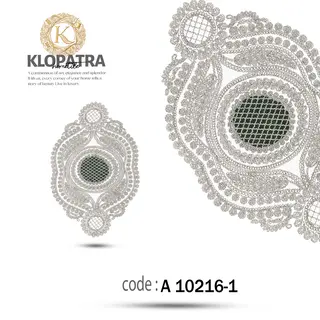 رومیزی عسلی تک گندمی