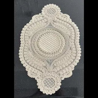رومیزی میزعسلی طرح گندمی