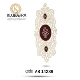 رومیزی رانر طرح زنبق