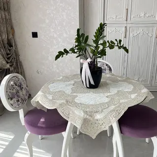 رومیزی مخمل اسمارتی