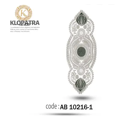 رومیزی رانر طرح گندمی رنگ سبز 