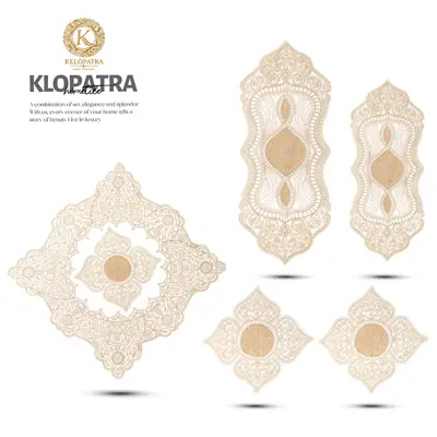 سرویس رومیزی طرح چهارپر 