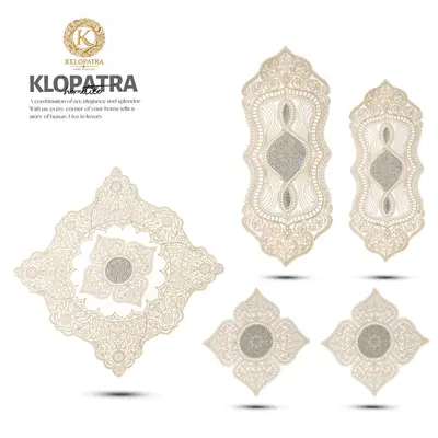 سرویس رومیزی طرح چهارپر